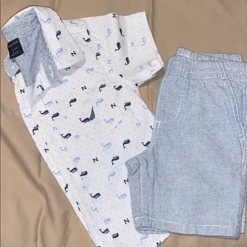 Nautica short set